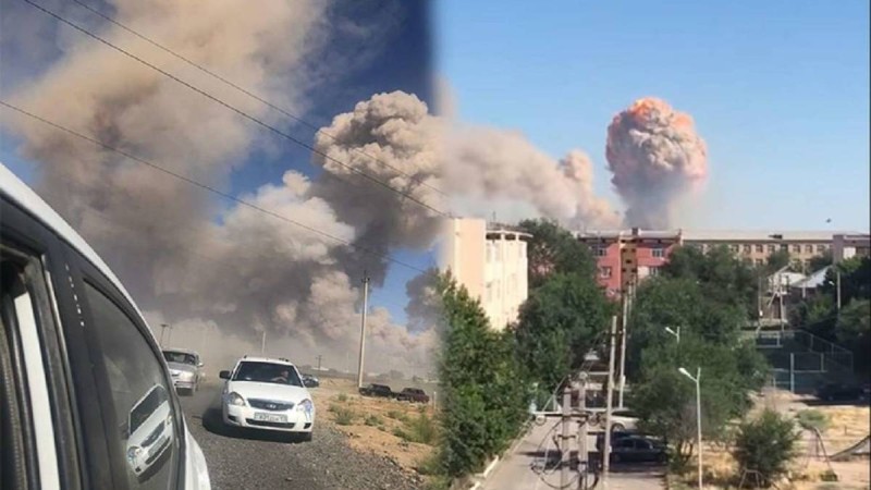 Арыста тағы да жарылыс болып, ел дүрлікті