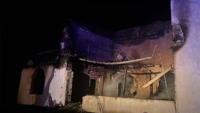 Түркістанда үй өртеніп, екі кішкентай бала қаза тапты