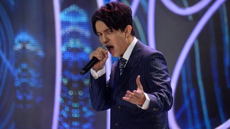 НТВ телеарнасы Димаштың Мәскеудегі жеке концертін көрстеді