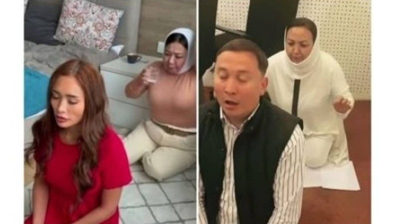 "Бақсы-балгерге" барған Қайрат Әділгерей жұртты күлкіге қарық қалды (видео)