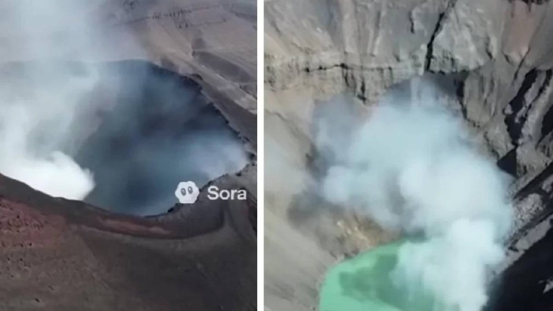 Иранда 700 мың жыл бойы сөнді деп есептелген жанартау қайта оянды