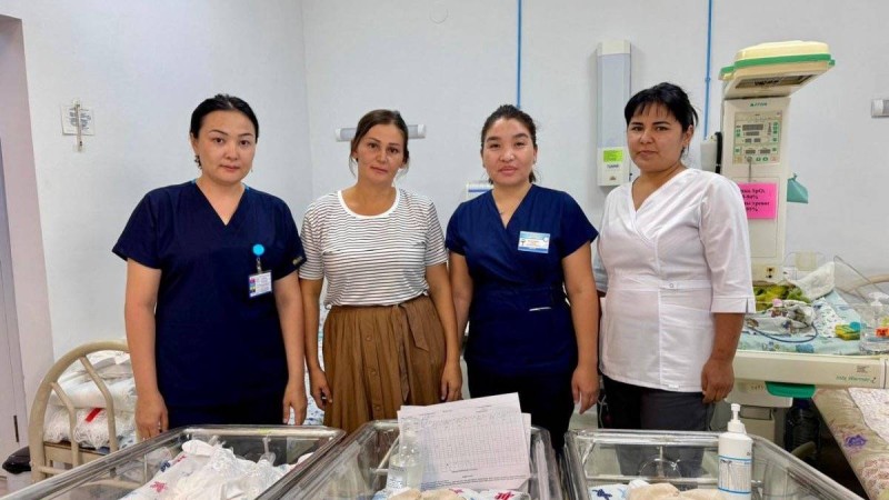 Қасым, Жомарт, Кемел. Түркістанда үшем дүниеге келді