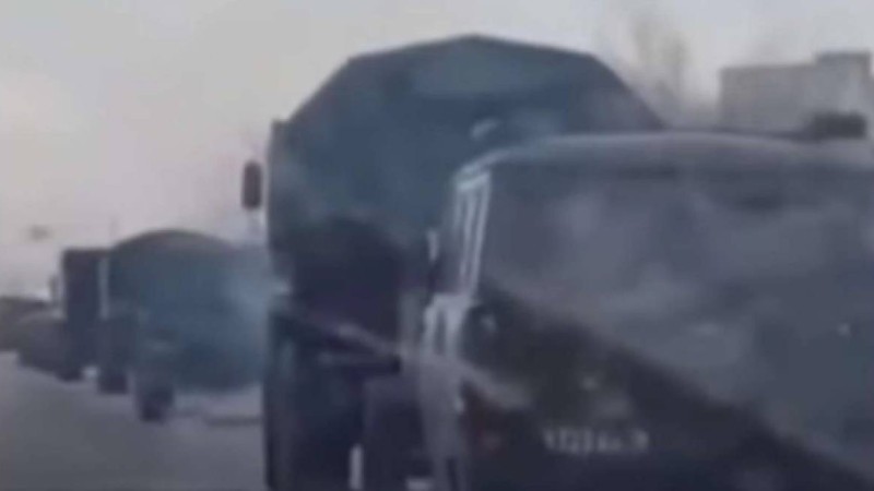 Ресей әскери техникасы Қостанайда кіргізілген: Видеоға қатысты қорғаныс министрлігі түсініктеме берді