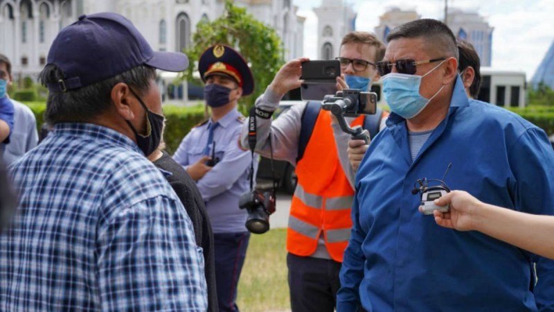 6 маусымдағы рұқсат етілмеген митинг: 53 адам ұсталды - Қазақстан жаңалықтары