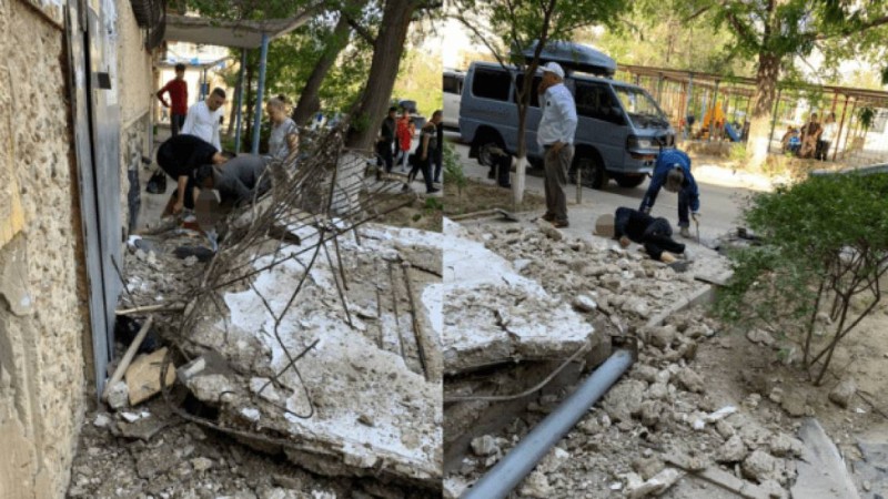Ақтауда басына бетон құлаған адамның өліміне куәгерлер дәрігерлерді кінәлайды