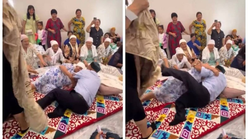 "Осы салттың керегі не?": Қариялардың көрпе астындағы іс-әрекеті көпшіліктің ашуына тиді