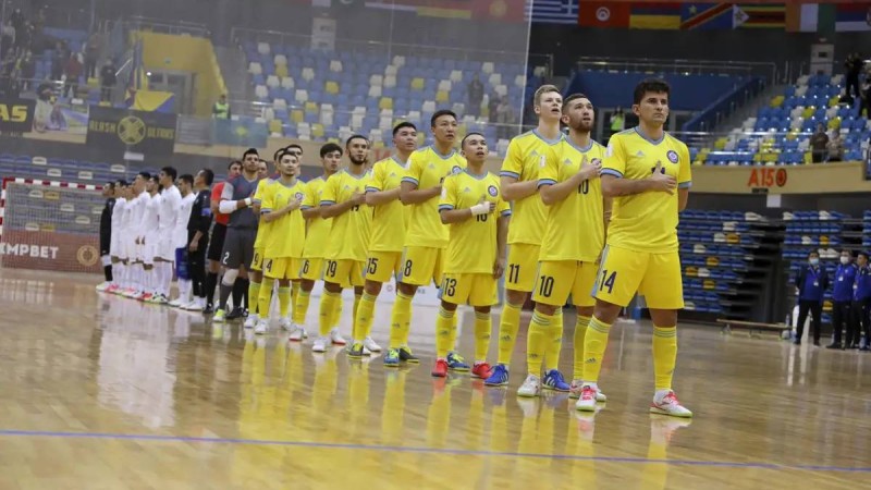 Футзал: Қазақстан құрамасы жолдастық кездесуде Тәжікстанды жеңді