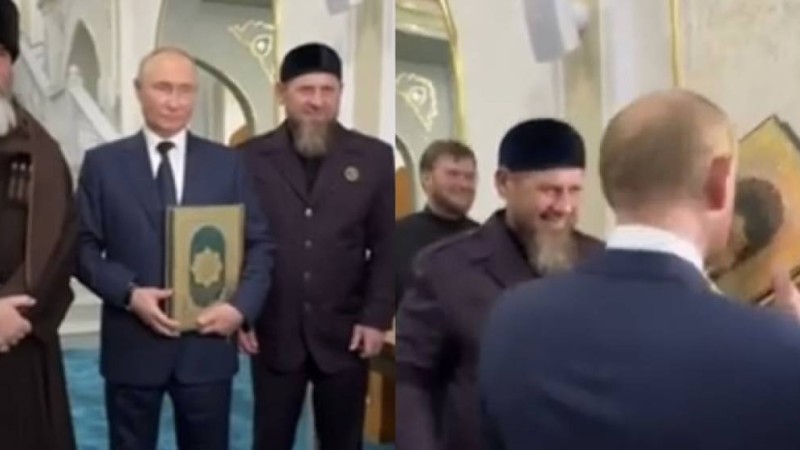 Путин қасиетті Құран кітабын сүйді