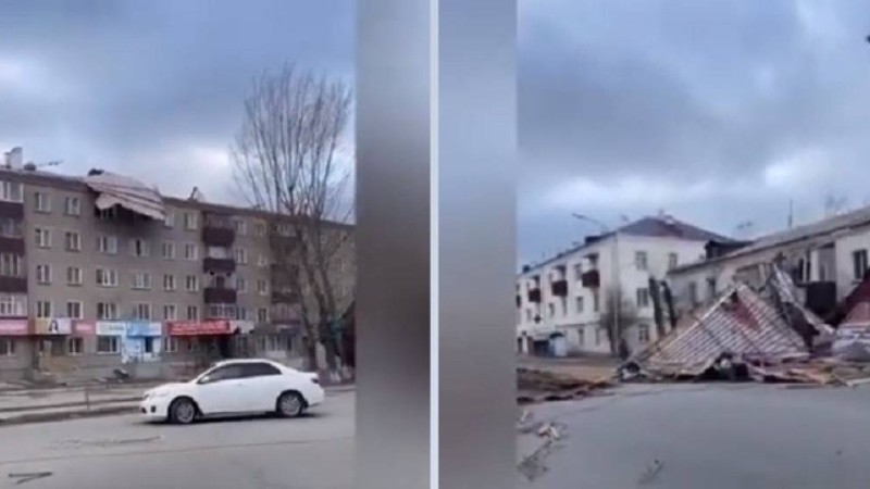 Ақмола облысында дауыл салдарынан бір адам қайтыс болды