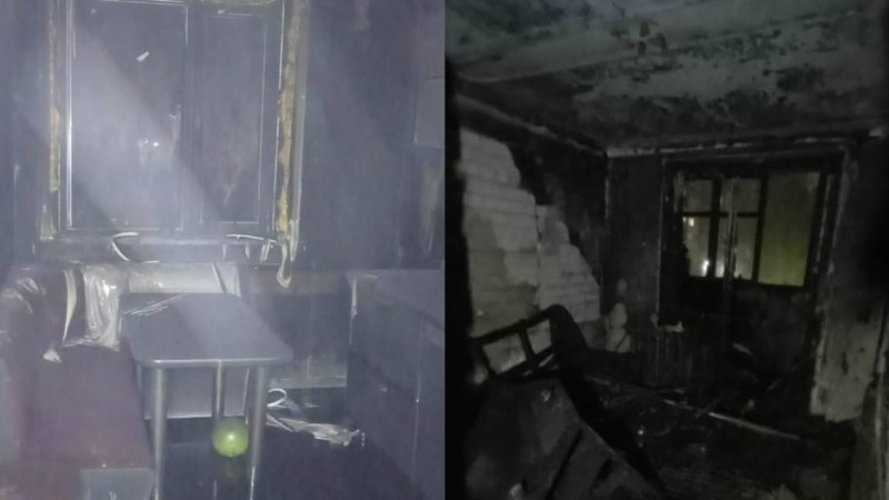 Арасында нәресте бар: Павлодарда көп қабатты үйден шыққан өрт төрт адамның өмірін қиды