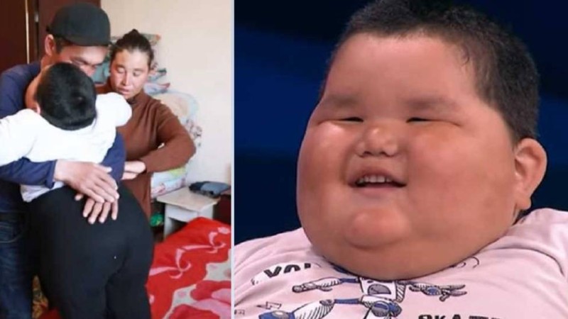 Сумо бала: 3 жастағы Нұрәлидің салмағы 52 келіге жетті