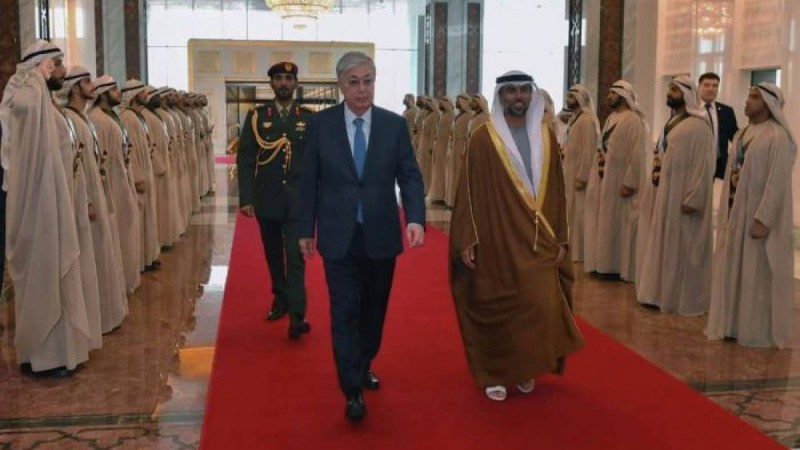 Тоқаев Біріккен Араб Әмірліктеріне ресми сапармен барды