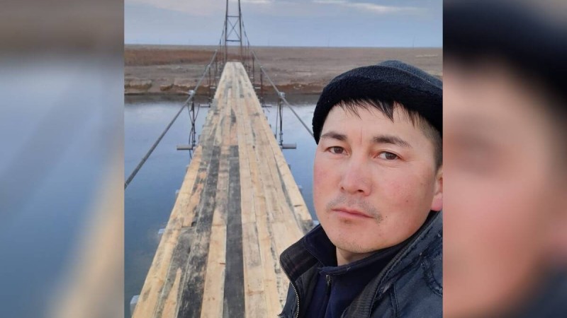 Үкіметтен бір тиын сұрамай, ауылында көпір салуға бас-көз болған мұғалім өтінішін айтты