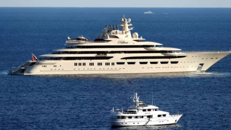 Санкцияның кесірі: Ресей миллиардеріне тиесілі яхталар ұсталып жатыр