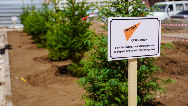 Қазақстанда журналистердің құрметіне жаңа аллея ашылды