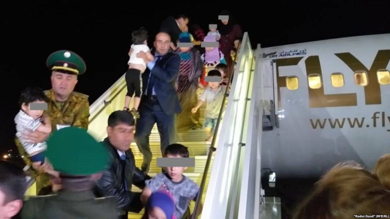 Ирактан қайтарылған тәжік балалар паналаған орын