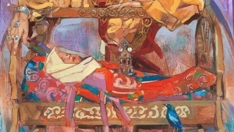 Бесіктегі кезінен ораза ұстаған әулие