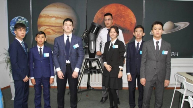 Қызылордалық үздік мектепте обсерватория мен киностудия ашылды