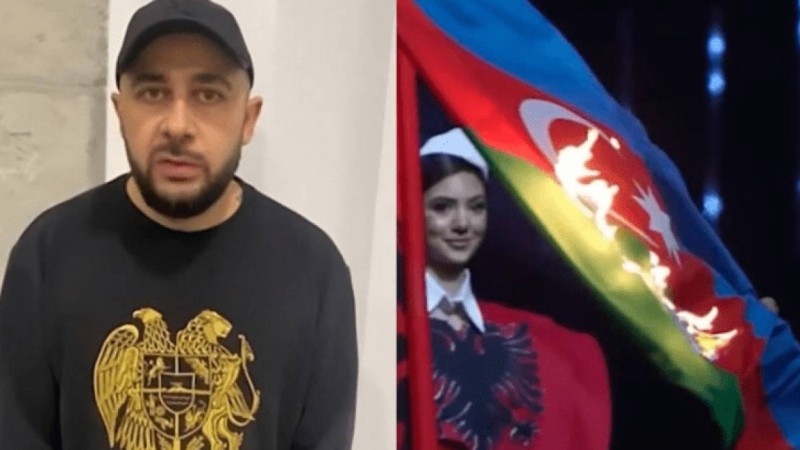 Чемпионатта Әзербайжан туы өртенді: кінәлі мәлімдеме жасады