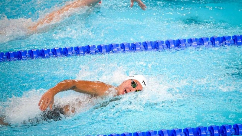 Жүзу спортындағы алғашқы қазақ Әділбек Мусин Олимпиаданы аяқтады.