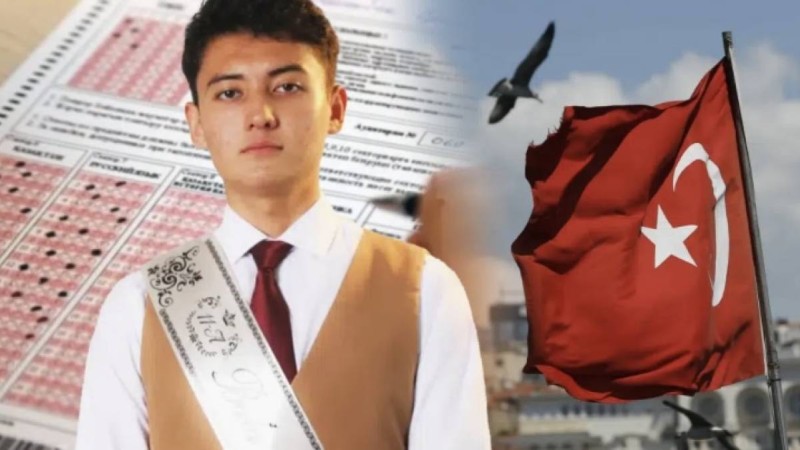 ҰБТ-дан 1 балл жинаған Ерасыл Уәлиев Түркияның 10 университетінен шақырту алды