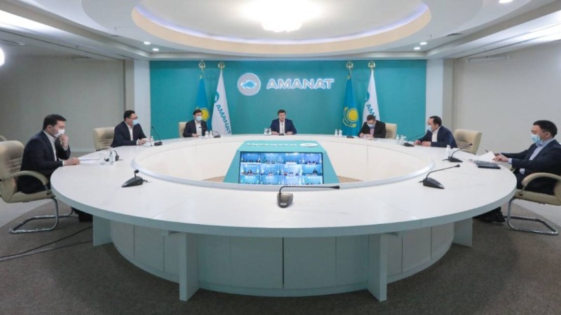 AMANAT партиясы Президент Жолдауын қолдап, мәлімдеме жасады