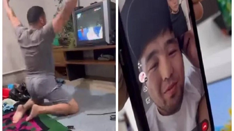 Елдос Сметов жанкүйеріне жаңа теледидар сыйлады