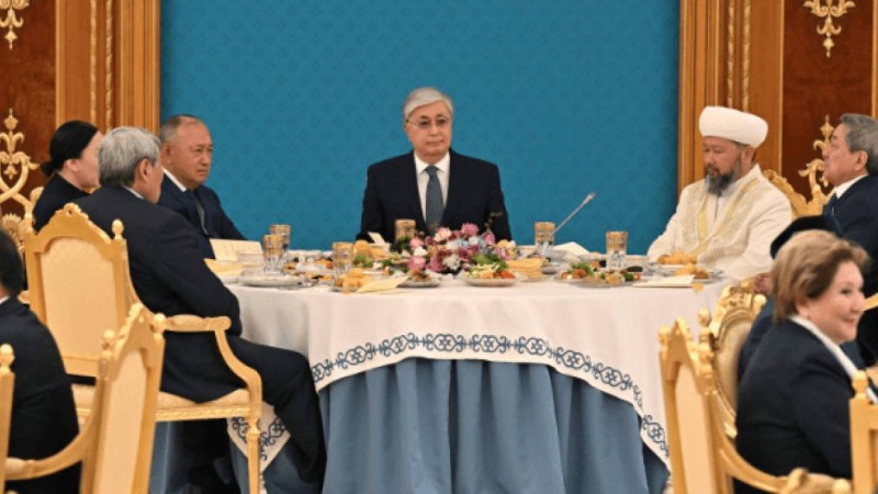 Президент Тоқаев Ақордада ауызашар берді