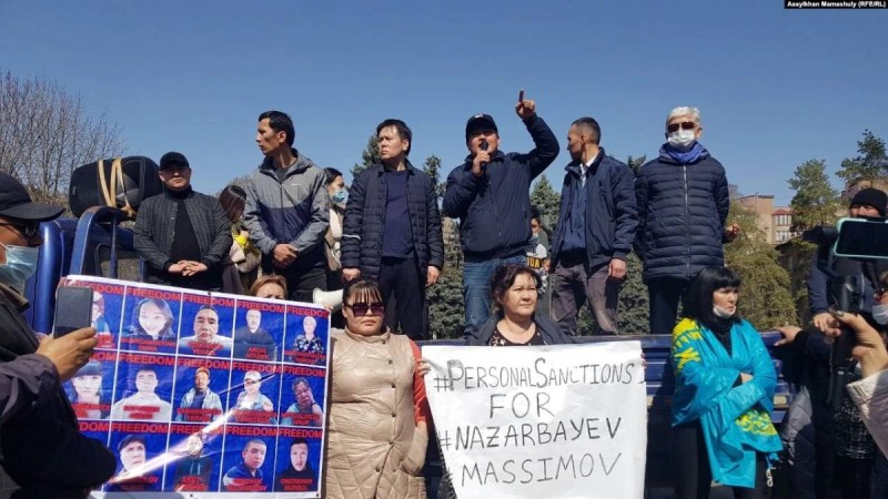 СЭС Жанболат Мамайға митинг өткізуге тыйым салды