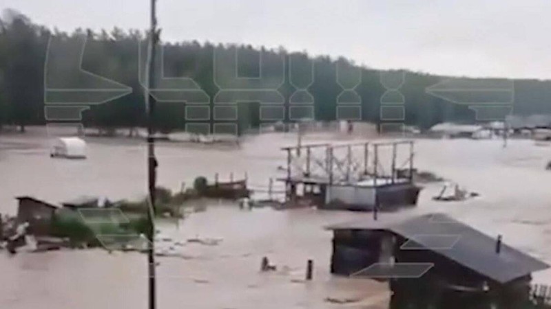 Ресейде су бөгеті жарылды