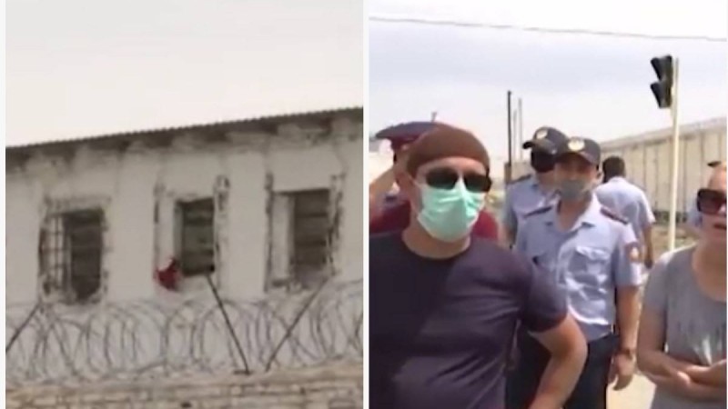 Қанға боялған киімдерін терзеден шығарып айқайлаған: Атыраудағы тергеу изоляторынан шу шықты - Қазақстан жаңалықтары