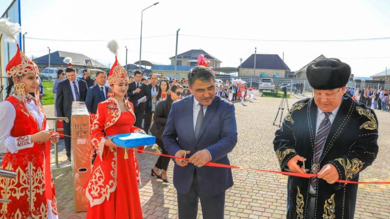 Таразда 600 орындық жаңа мектеп пайдалануға берілді