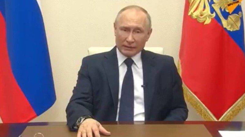 Владимир Путин халыққа үндеу жасады – видео