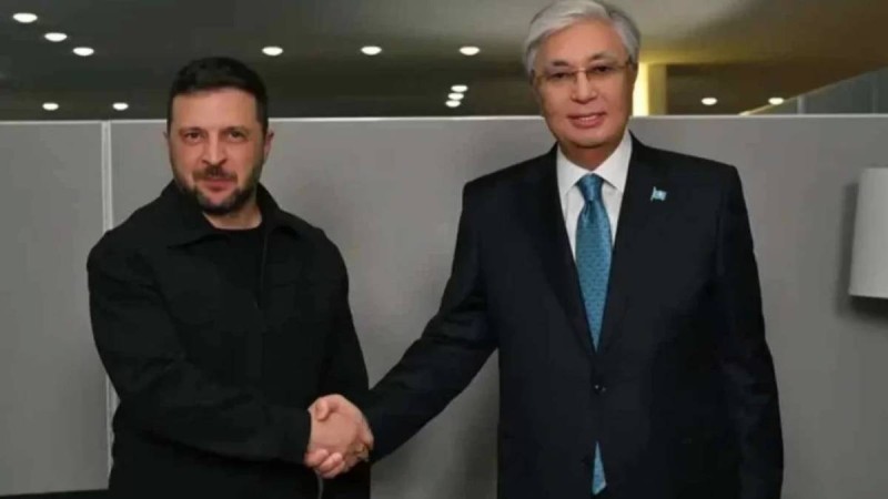 Тоқаев пен Зеленский БҰҰ бас Ассамблеясында кездесті