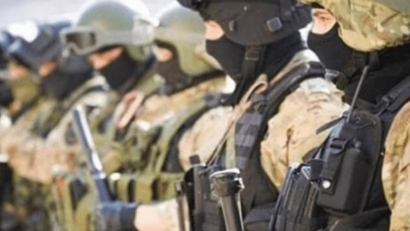 Қонаев қаласының аумағында құқық қорғау және атқарушы органдардың әскери жиыны өтіп жатыр