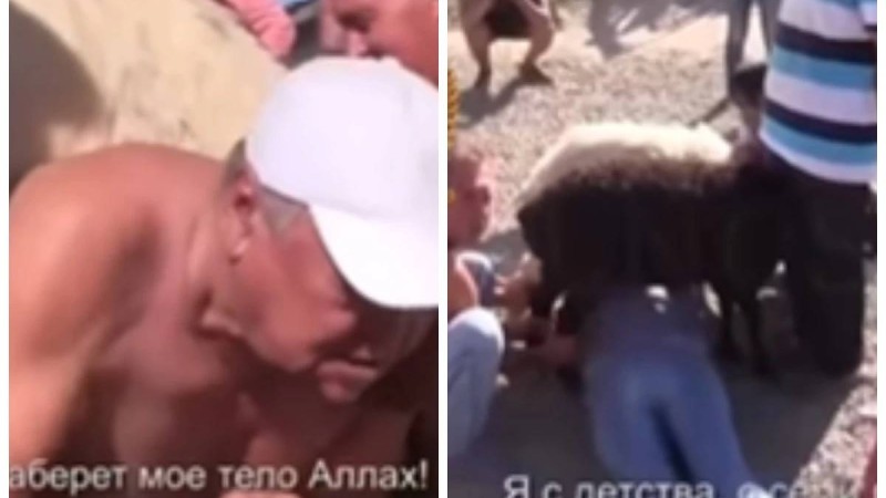 "Қойдың астынан жорғалап өтуің қажет": Желіде ерекше тәсілмен адам емдеген емшінің видеосы тарады