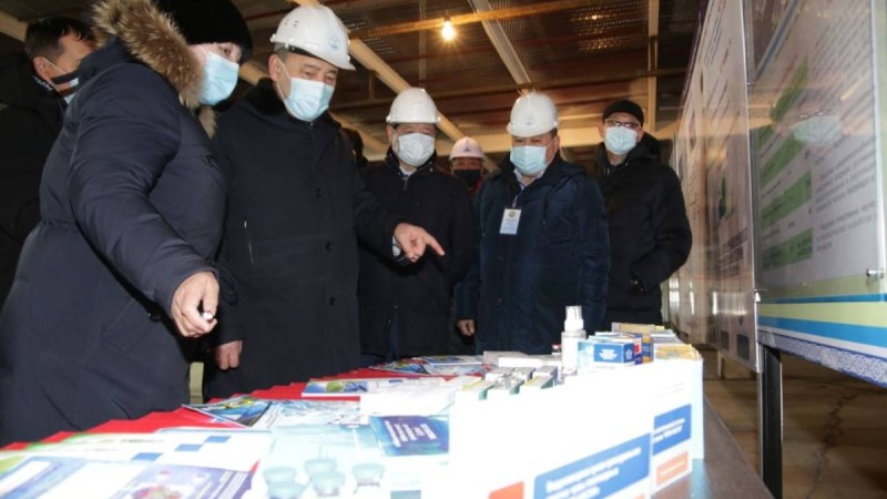 Жамбыл облысында коронавирусқа қарсы вакцина зауыты іске қосылады