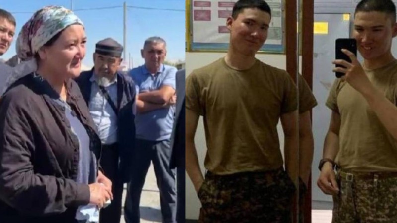 «Міне денесі, әкетіп, жерлеңіздер»: әскерде қаза тапқан сарбаздың анасы араша сұрайды