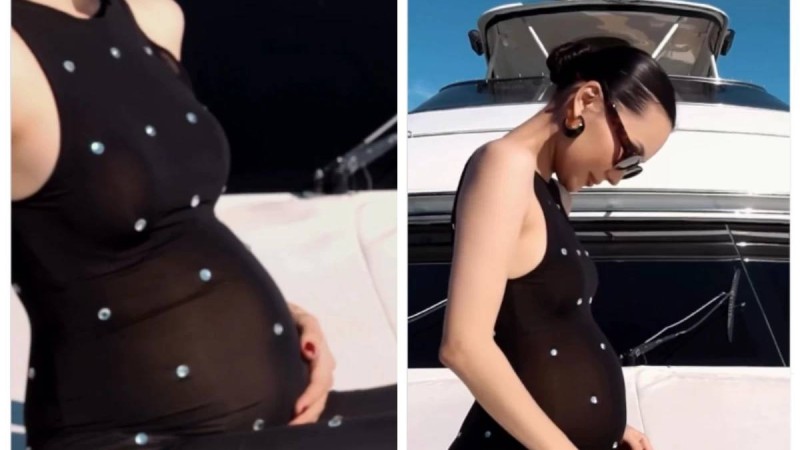 Айсәуле Бақытбек үшінші баласына жүкті екенін айтты