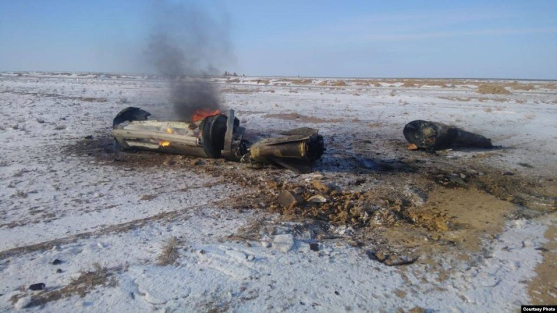 Министрлік Ақтөбе облысында құлаған зымыран бөлшегі туралы айтты