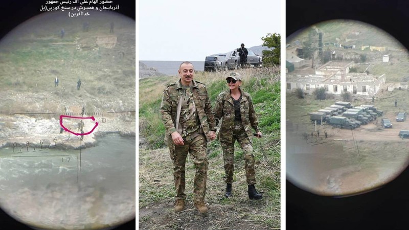 Ирандық снайпер түсіріп алған Әзірбайжан президентінің фотосы таралды