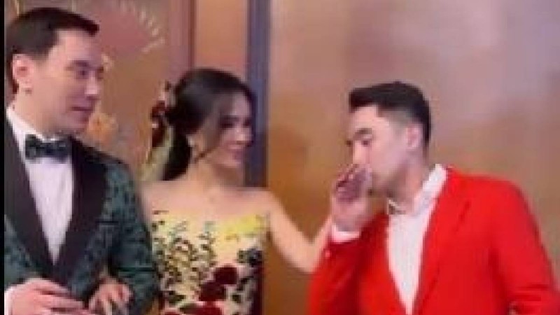 Әйгерім Қалаубаеваны «қызғанған» Нұрлан Әлімжан желіде қызу талқыға түсті (ВИДЕО)