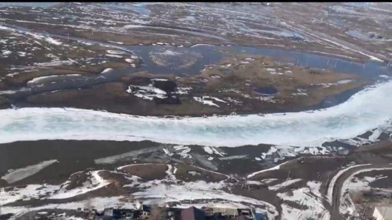 Оралдағы үйлер мен мектептерді су басып кетті