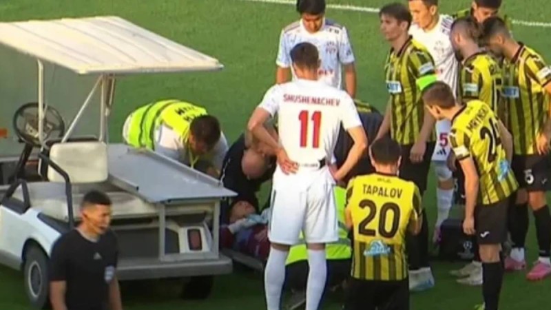 Анарбековтің жақ сүйегі сынды: "Қайрат" пен "Ақтөбе" ойыны қалай аяқталды?