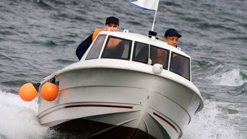 «Жүрегі ауыратындар қарамасын»: Ақтауда екі катердің соқтығысқаны видеоға түсіп қалды