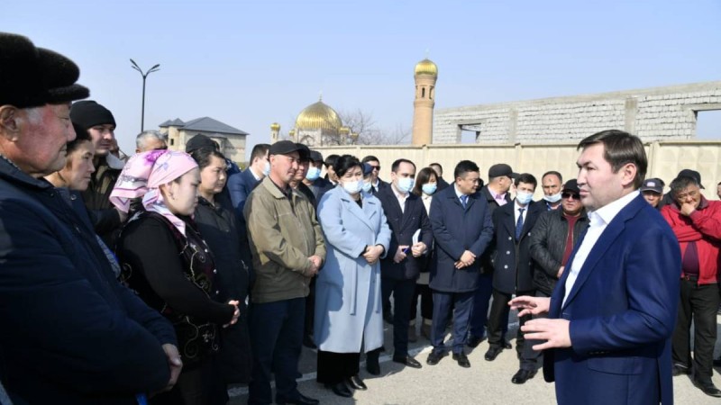 Мұрат Әйтенов тұрғындармен кездесті