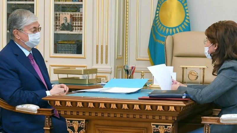 Тоқаев Ақордада алғаш рет жаңа ақпарат министрі Аида Балаеваны қабылдады - Қазақстан жаңалықтары