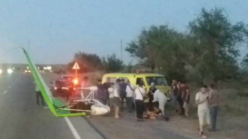 Алматы-Қапшағай тас жолында дельтаплан құлады - Қазақстан жаңалықтары