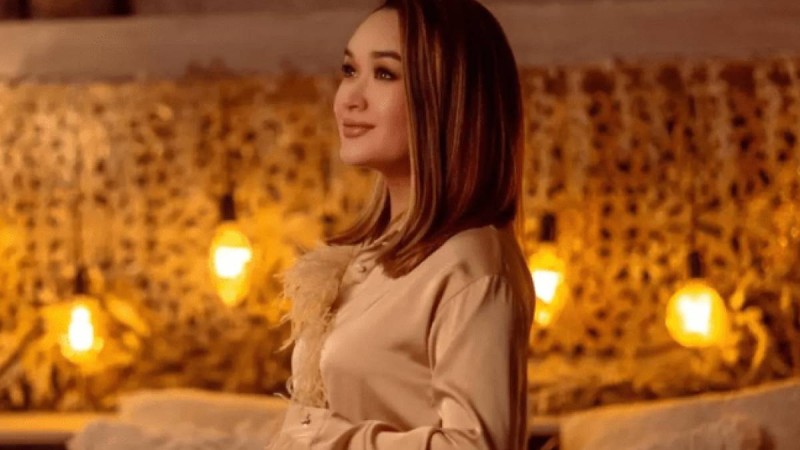 Әли Оқаповтың жұбайы жүкті кездегі суретін көрсетті (фото)