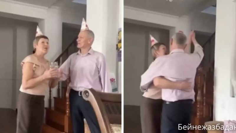 Орыс ұлтының ата-енесі қазақ келініне ерекше сыйлық жасап, елді сүйсінтті